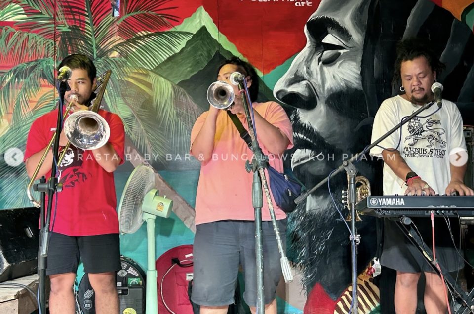 Mural art in Koh Phayam Island, Thailand