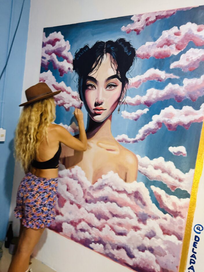 fresque murale